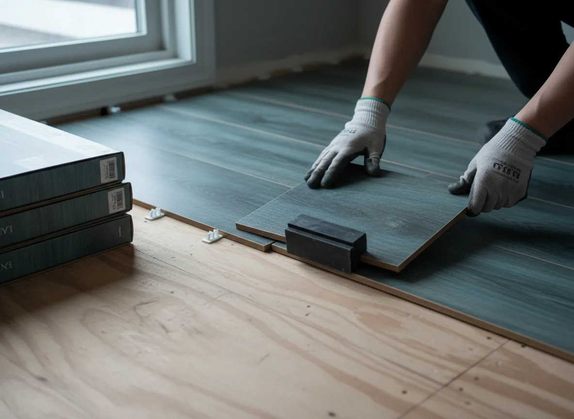 Luxury Vinyl Plank Installation company in Kirkman, IA